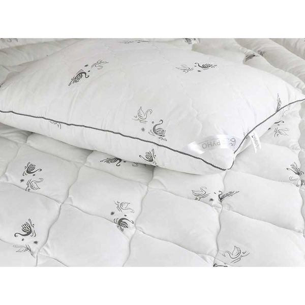 Одеяло из искусственного лебединого пуха зимнее "Silver Swan" 200х220 см 322.52_Silver Swan фото