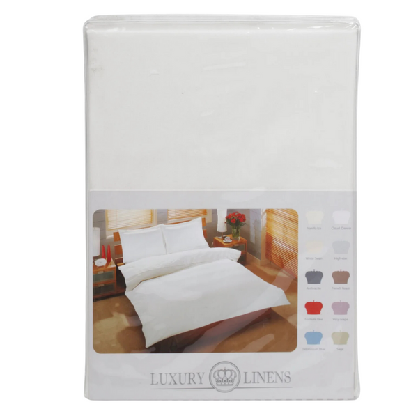 Набір наволочок LUXURY LINENS White 100% єгипетська бавовна (33562) luli33562 фото