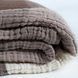 Покрывало Lotus Home - Lucca muslin коричневое 200x240 svt-2000022350839 фото 3