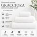 Махровое полотенце Graccioza Long Double Loop White для лица, 50x100 см Graccioza-3186983765-20002 фото 5