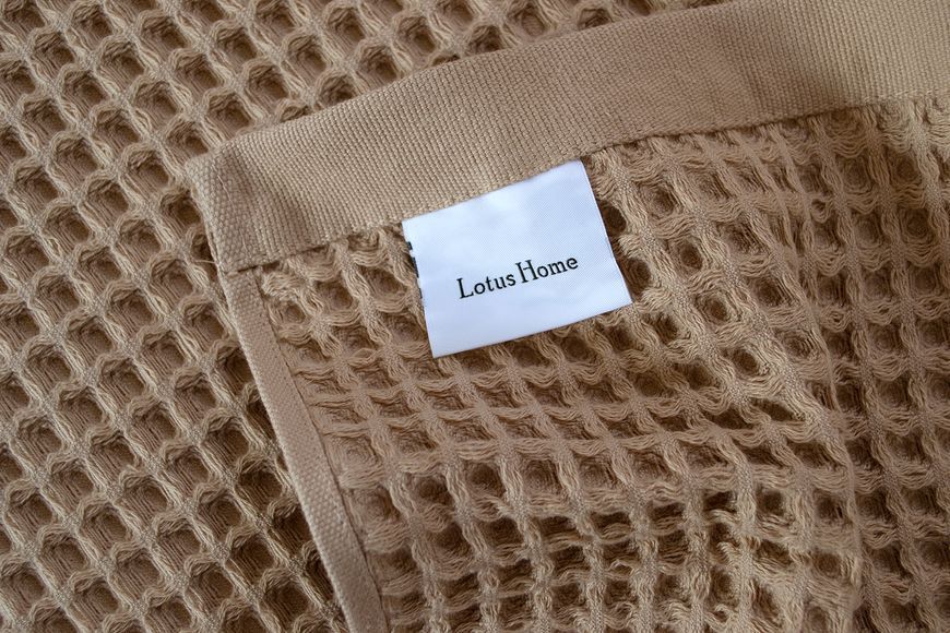 Рушник Lotus Home - Waffle cocoa какао 50x90 svt-2000022335126 фото
