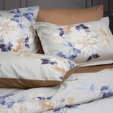 Комплект постельного белья LUXURY LINENS Lauren Beige 100% египетский хлопок luli3300042 фото