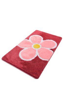 Килимок у ванну кімнату Chilai Home Flower fusya 60*100 Chom_110069429 фото