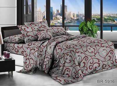 Комплект постільної білизни BR-5916 TAG polycotton evro-716 фото