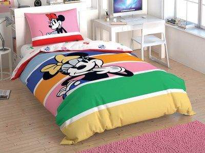 Комплект Disney TAC Minnie Mouse Rainbow простирадло на гумці tac_60285225 фото
