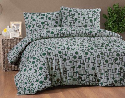 41882 полуторна фланелева постіль Cotton collection Туреччина Sul-5105 фото