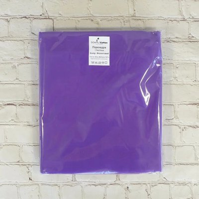 Підковдра Dom Cotton бязь люкс яскраво-фіолетова (1 шт) d-c4992v-bright фото