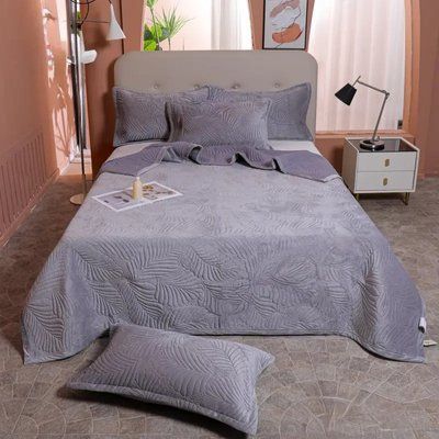 Покривало велюр COLORFUL (220x240) VELURE COVER QUILTED LL 320673 Col_320673 фото