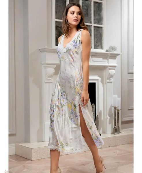 Шовкова нічна сорочка Mia-Amore Lilianna Mia-Amore_3255_4XL фото