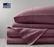 Простирадло Orchid сатинове Jefferson фіолетове 175х215 posmar58210 фото