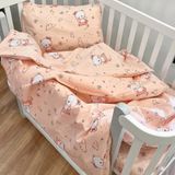 Дитяча постільна білизна в ліжечко ранфорс Вілюта 23232 Ведмедик d-c6002v фото