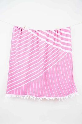 Пляжний рушник 95 х 165 Barine Pestemal Cross Pink sv2000022171014 фото