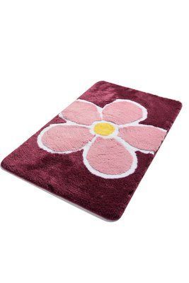 Килимок у ванну кімнату Chilai Home Flower mor 60*100 Chom_110069428 фото