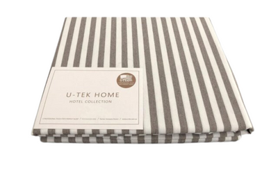 Простынь на резинке U-tek Hotel Collection 30 Stripe Хлопок posmar66504 фото