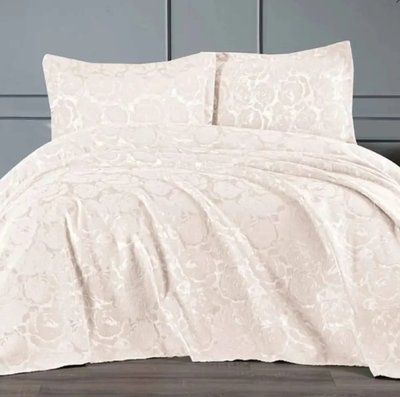 Покрывало жаккард Edante FRANCOIS KREM p_s_k_356981 фото