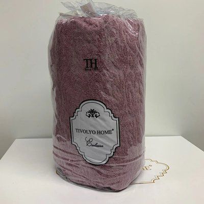 Простирадло махрова на резинці з наволочками Tivolyo Home MURDUM Євро 180х200 см (на резинці) p_s_k_eltex-109761 фото