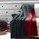 Плед 150х200 LA MODNO DIAMOND GREEN - BURGUNDY hr-ln200261 фото 2