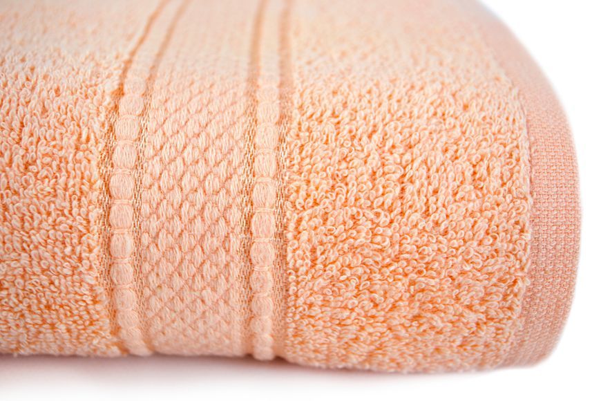 Рушник Karaca Home - Daily Soft yagzi персиковий 70x140 svt-2000022310246 фото
