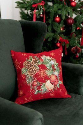 Наволочка гобеленова PRESENT Віночок, 45х45см ПРОВАНС 031393 provence_031393 фото