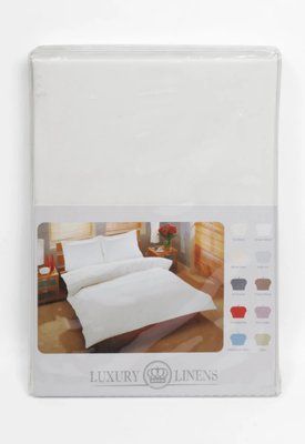 Наволочка LUXURY LINENS набор 70x70 WHITE 100% тенсел luli33851 фото