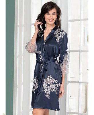 Шовковий жіночий халат Mia-Amore "Александрія" 3573-1 Alexandria p_s_k_3573-1 L/XL фото