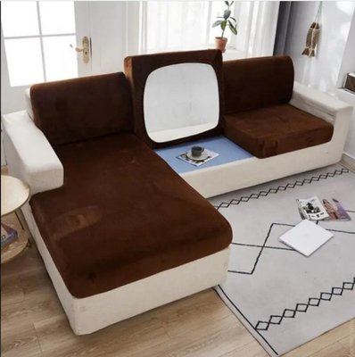 Чохли на дивані подушки - сидушки Homytex 100*120 (50/70) +20 см Двомісні HT-38915 фото
