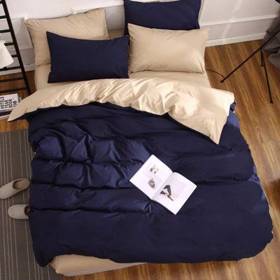 Постельное белье DARK BLUE/Creme Brulee Ранфорс usk550279 фото