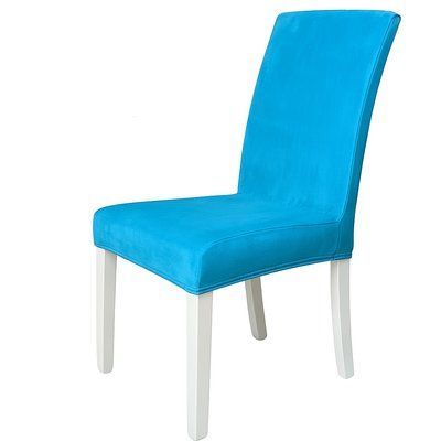 Вельветовый чехол для стула Diana Textile Velvet 48x55 см al2203Blue фото