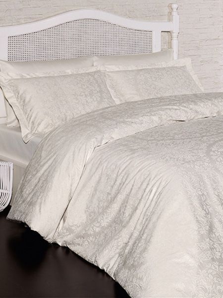 Комплект Cotton Satin S-111 Vanessa Krem S-111-Vanessa-Krem-Євро фото