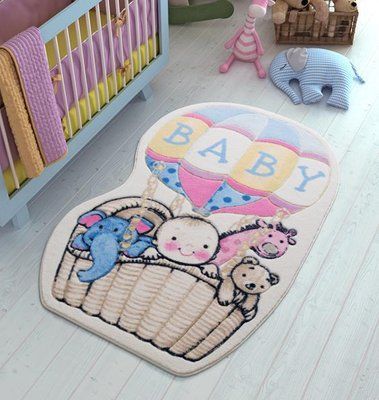 Килимок в дитячу кімнату Confetti Air Baloon Blue Conf_110083412 фото