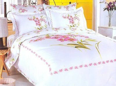 Постільна білизна сатин Le Vele BUKET WHITE 100% бавовна 0101.TUR.00.00.000.02.046 фото