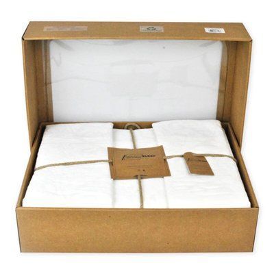 Постельное белье вареный хлопок жаккард SoundSleep Jakard Snow white Семейный 160х220 см p_s_k_ 93318594 фото