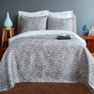 Покрывало жаккард MIE MAISON CORAL BLUE (240x260) 727845 Mie_727845 фото