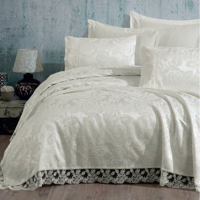 Жаккардовое покрывало с наволочками Gardines Helen Sul-3864 фото