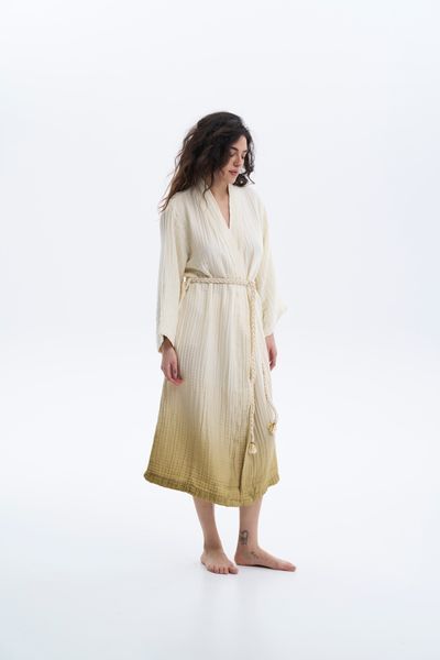 Халат Lotus Home - Nitra muslin green L/XL svt-2000022351072 фото
