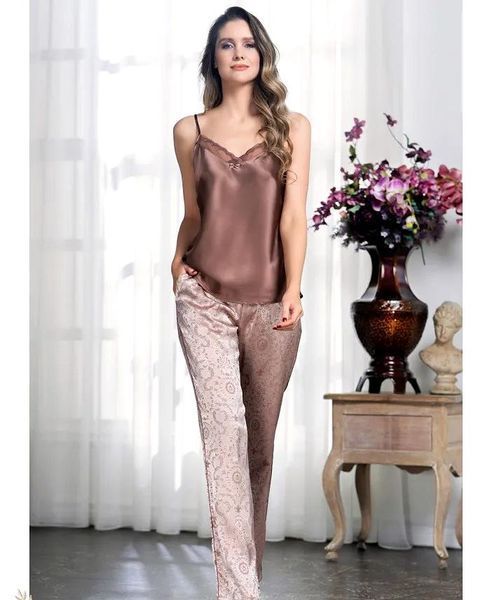 Женская пижама с брюками "Маргарет" 8975 Mia-Amore_8975_2XL фото
