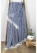Хлопковый плед Barine Wave indigo синий, 140 х 170 см