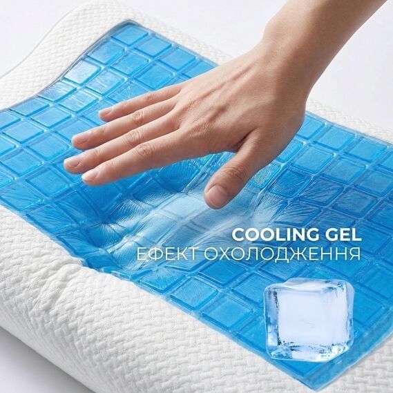 Ортопедическая подушка IDEIA CoolGel с охлаждающим эффектом Ideia-8-35863 фото