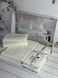Ramses Krem жаккардова постіль, євро розмір Romeo home Туреччина Sul-6088 фото 6