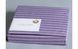 Простыня на резинке сиреневая в наборе с наволочками U-tek хлопок Stripe 30 Plum-Lilac 200х220 posmar71812 фото 1