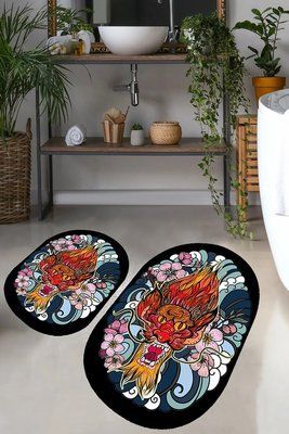 Набір килимків для ванної кімнати Chilai Home Lakingo 60*100+50*60 Chom_110024221 фото