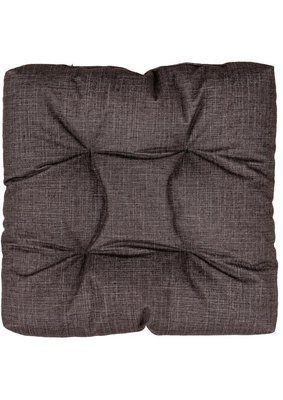 Подушка на стілець FIESTA графітова, 40х40см ПРОВАНС 033522 provence_033522 фото