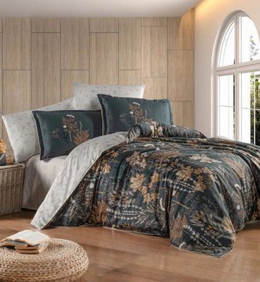 Постільна білизна La Romano Premium Satin Єгипетська бавовна Rodney Wind Євро LaR_m019571 фото