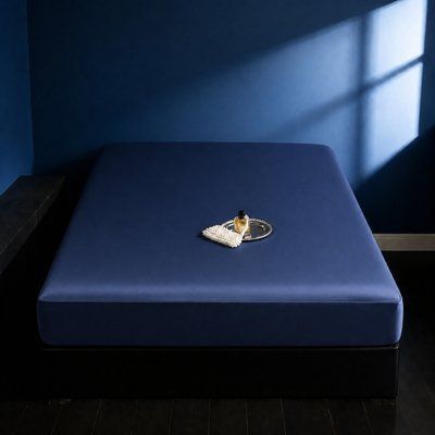 Простынь на резинке из сатина Diana Textile al4788 фото