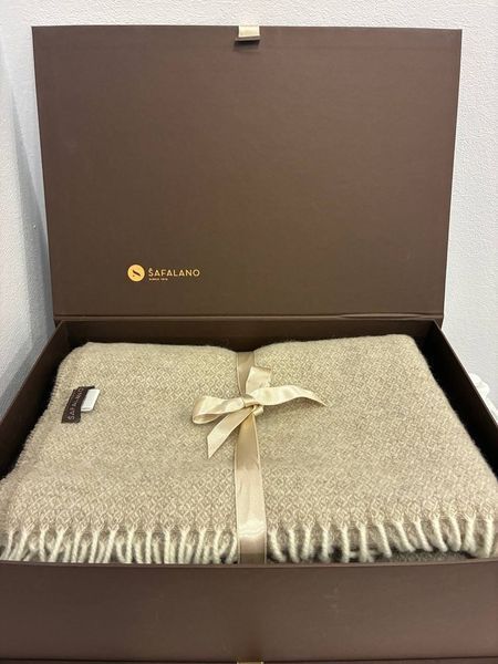 Плед Safalano 50% кашемір 50% вовна luli21046243 фото