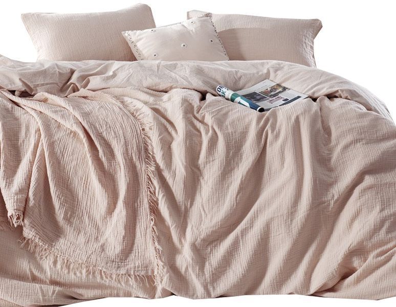 Комплект постельного белья SoundSleep&nbsp;Stonewash&nbsp;Muslin pastel pink p_s_k_93334648 фото