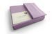 Простыня на резинке лиловая в наборе с наволочкой U-tek хлопок Lilac 100х200 posmar66534 фото 2
