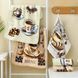 Набір рушників кухонних 4 шт 24x48 см Кава 1 HomeBrand loveyouhome_60175 фото 4