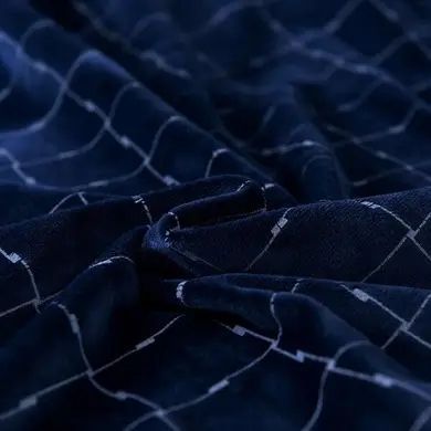 Чохол на 2-місний диван мікрофібра Homytex Синій HT-384820 фото