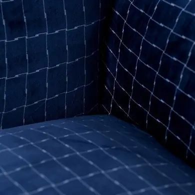 Чохол на 2-місний диван мікрофібра Homytex Синій HT-384820 фото